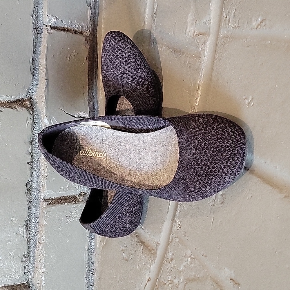 Allbirds heathered black women’s flats size 6